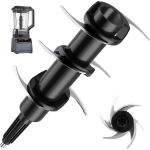6 a&scaron;menų keitiklis Ninja mai&scaron;ytuvui su 72 oz indeliu, suderinamas su Ninja 1100W 1200W 1500W, BL500 BL610 BL642 BL660 BL681A BL682 BL700 BL770 BL780... D6