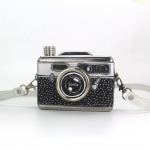 Ne&scaron;iojami Slėptuvės Alkoholiui, Spiritui, Viskiui Indai Butelis Nerūdijančio Plieno Metalo Slaptas Ki&scaron;eninis Buteliukas Fotoaparato Dizainas 11OZ 325ML juoda