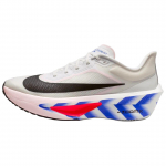 Nike Zoom Fly 6 kvėpuojantys palaikantys treniruočių bėgimo batai Unisex Balti II7285-100 44.5