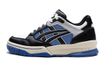 Asics Gel Spotlyte žemi vaiki&scaron;ki krep&scaron;inio bateliai Juodi Balti Mėlyni Paaugliams 1204A127-100 38