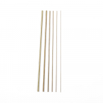 Žalvarinė viela 0,5mm 1mm 1,5mm 2mm 2,5mm 3mm x 200mm 6 vnt. solidi medžiaga pomėgiams