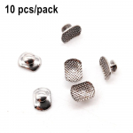 Ortodontinis liežuvio mygtuko tinklelio pagrindas Dantų įkandimo turbos liežuvio tramdiklis įpročio korekcijos mygtuko ortodontinės medžiagos 3 packs Button B