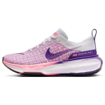 Nike ZoomX Invincible Run Flyknit 3 Koralinis Kreida Moteri&scaron;ki Sportbačiai Rožiniai Balti Teismo Violetiniai FQ8766-100 35.5