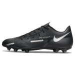 Nike Phantom GT2 Club MG Juodos Metalo Sidabrinės Unisex Sportbačiai Tamsiai Pilki DA5640-007 44.5