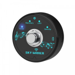 BT MIDI efektoriaus pedalas Mini MIDI valdiklis Programinė įranga Efektoriaus valdiklis USB MIDI valdiklis 5x5x3cm juoda