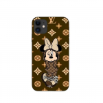 Coque maniacase pour Iphone 12 minnie Disney Lv marron ruda