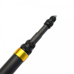 Tinka GoPro Carbon Fiber asmenukės lazdelei 2,95 m ilgintuvui 4 sekcijų teleskopiniam+INSTA+360 fotoaparato asmenukių lazdeliui auksinė