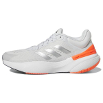 Adidas Response Super 3.0 pilkos spalvos su saulėtos raudonos detalėmis moteri&scaron;ki sportbačiai, sidabrinės metalinės spalvos HP5939 37⅓ white