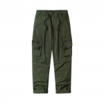 Vyri&scaron;kos sportinės aprangos laisvalaikio darbo kelnės Multi Pocket Outdoor Pants L armijos žalia spalva