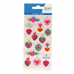 Stickers puffies - Viva la vida - C&oelig;urs