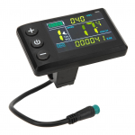 Elektrinio dviračio LCD ekrano matuoklis ABS vandeniui atsparus LCD S866 elektrinio paspirtuko spalvotas ekranas