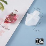 Skaidrios silikoninės formos, džiovintos gėlių dervos dekoratyvinės amatų formos, trimatės pauk&scaron;čių formos epoksidinės dervos formos papuo&scaron;alams 02