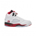 Air Jordan 5 Retro Fire Red 2025 Vyri&scaron;ki sportbačiai Balti Juodi HQ7978-101 43 white