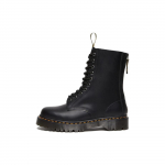 Dr. Martens 1490 Odiniai Apvalaus Pir&scaron;to Suvarstomi Trumpi Batai Unisex Batai Juodi 27841001 36