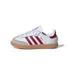 adidas Samba OG I Balti Collegiate Burgundy Gum Kūdikio Sportbačiai Cloud-White IE1336 25&frac12;