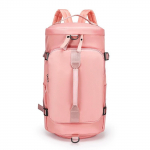 Large Capacity Travel Bags Luggage Bag Waterproof Sports Backpack Fitness Bags Travel Bags Carry on Luggage Tote Bag Beach Bag One Size rožinė