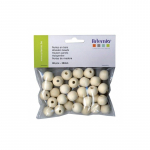 ARTEMIO 30 Perles en Bois 20 mm natūrali