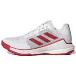 Adidas Crazyflight Balti Ry&scaron;kiai Raudoni Moteri&scaron;ki Sportbačiai Debesų Baltumo GY9269 36⅔