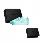Nike Air Force 1 Riedlentės Batai Unisex Žemi Balti/Žali CW2288-111(Team80-S-BOX) 36.5