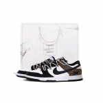 Nike Dunk Coverage Neslystantys Atsparūs dilimui Žemi Regbio Batai Unisex Balti Rudi HF5441-100(Team59-SBOX) 40