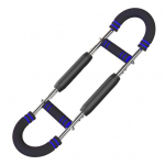 Twisteris rankų treniruoklis su putų rankena 40-50 kg reguliuojama krūtinės treniruočių lazda dilbio tricepso raumenų stiprintuvas krūtinės plėtiklis namų fitneso įranga tamsiai mėlyna spalva