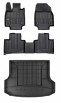 Rinkinys 3D guminiai grindų kilimėliai Lexus Rx 5 Nuo 2022 m.-