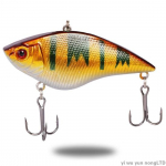 1 vnt. viso plaukimo sluoksnio VIB masalas su treble Hook Bass upėtakių žvejybos įrankiais Pack of 1 raudona