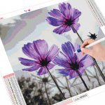 5D deimantų tapyba Gėlės kryželiu Siuvinėjimas Visas gręžimas Deimantinis menas Siuvinėjimas Rankų darbas Namų dekoravimas 30x30CM
