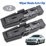 2X priekinio valytuvo &scaron;luostės svirties užrakto tvirtinimas BMW 5 serijai 1996-2003 A4 B6 2000-2003 Peugeot 607 automobilio keitimas juoda