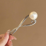 1 vnt. Butterfly Pearl plaukų segtukas plaukų segtukas mados arklio uodegos plaukų segtukas plaukų segtukas