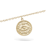 Les Tr&eacute;sors De Lily [R3864] - Bracelet Plaqu&eacute; Or 'Cl&eacute;opatra' dor&eacute; - 12 mm (oeil) auksas
