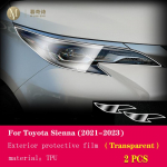 For Toyota Sienna 2021-2023 Car Exterior Headlight Anti-scratch TPU Protective film Anti-scratch Repair film Accessories