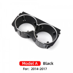 Benz W222 W217 automobiliui priekinės centrinės konsolės gėrimų vandens puodelio laikiklio įdėklo rėmelis Mercedes S klasės S300 S350 S400 Model A Black