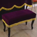 &bdquo;Tassel Velvet&ldquo; fortepijono i&scaron;matų dangtelis Pusiau dulkėms atsparūs dangteliai Apsauginis dangtelis 60*40cm