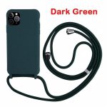 Crossbody Lanyard silikoninis dėklas, skirtas iPhone 16 15 14 13 12 11 Pro Max XSMAX XR 8 7 Samsung S25 S24 S23 S22 S21 Ultra Plus S21FE A15 A55 A16 A53 A14 A54 Samsung A54 5G