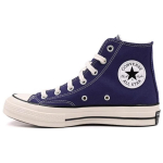 Converse Chuck 70 Vintage drobės auk&scaron;ti Uncharted Waters unisex sportbačiai mėlyni Egreto juodi A04589C 51.5