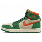 Air Jordan 1 High Zoom Comfort 2 Pine Green Moteri&scaron;ki kedai Muslin Black Orange-Blaze DV1305-308 39