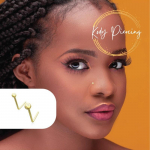 KODY PIERCING 14k aukso L strypo auskarų vėrimas su 2 mm kietu kamuoliuku