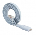 6 pėdų USB tipo C RS232&ndash;RJ45 adapterio plok&scaron;čias konsolės laidas, skirtas &bdquo;Cisco Router FTDI&ldquo; mėlyna