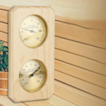 Pirties ir higrometro patalpų drėgmės temperatūros matavimas