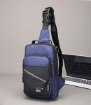 Unisex krūtinės krep&scaron;ys Paprastas laikymo krep&scaron;ys Lengvas kelioninis maža kuprinė Crossbody Bag Mada Kasdieniai vienetiniai krep&scaron;iai one size pilka spalva