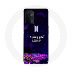Coque pour Oppo A74 5G Bangtan Sonyeondan Concert BTS Army Bomb Lightstick