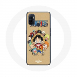 Coque Oppo A53 One piece Manga Equipage du Chapeau de Paille