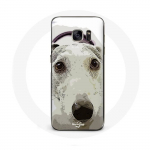 Coque pour Samsung Galaxy S6 L&eacute;vrier greyhound Race de chiens