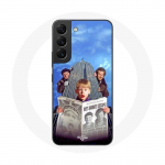 Coque pour Samsung Galaxy S22 Home Alone Maman j'ai encore rat&eacute; l'avion