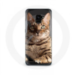 Coque pour Samsung Galaxy A8 Plus Bengal Race de Chats