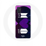 Coque pour Samsung Galaxy A51 5G Bangtan Sonyeondan Logo BTS Et Logo ARMY I Purple You