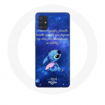 Coque pour Samsung Galaxy A51 5G Stitch Ohana Citation