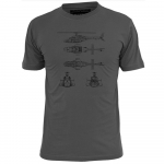 Airwolf Helicopter Blueprint Stringfellow Hawke unisex mar&scaron;kinėliai S