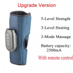 Belaidis nuotolinio valdymo pultas blauzdų masažuoklis Kar&scaron;tas kompresas Minkymo oro slėgis Pėdos kojų masažuoklis Raumenų kraujotaka